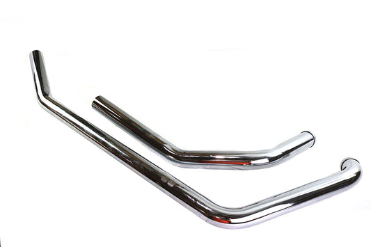 HARLEY Evolution TC-88 Upsweep Straight Header Pipe Set Fits 0-  Custom, applicatin
