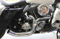 HARLEY FLT 2:1 Lake Style Auspuffanlage Chrom Passend für 2007-2016 FLT,