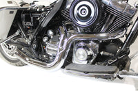 HARLEY FLT 2:1 Lake Style Auspuffanlage Chrom Passend für 2007-2016 FLT,