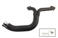 HARLEY FLT 2:1 Lake Style Auspuffanlage Schwarz Passt 1997-2016 FLT,