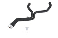 HARLEY FLT Offset Megaphone 2:1 Auspuff Schwarz mit Chromspitze Passend für 1985-2005 FLT,