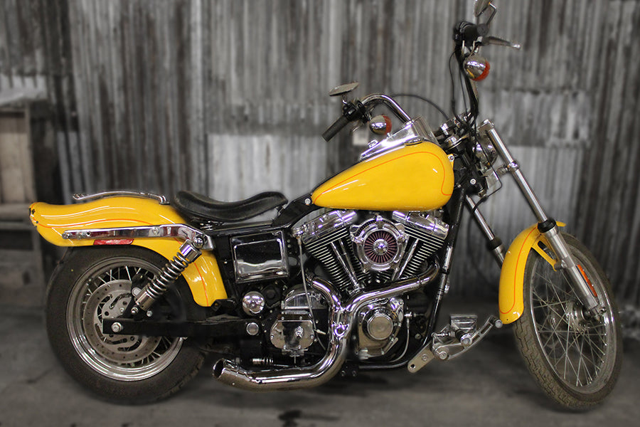 HARLEY TC-88 Lake Auspuffanlage Chrom Passend für 2007-2017 FLT, 2007-2016 FXST,