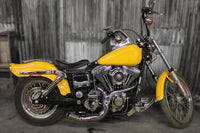 HARLEY TC-88 Lake Auspuffanlage Chrom Passend für 2007-2017 FLT, 2007-2016 FXST,