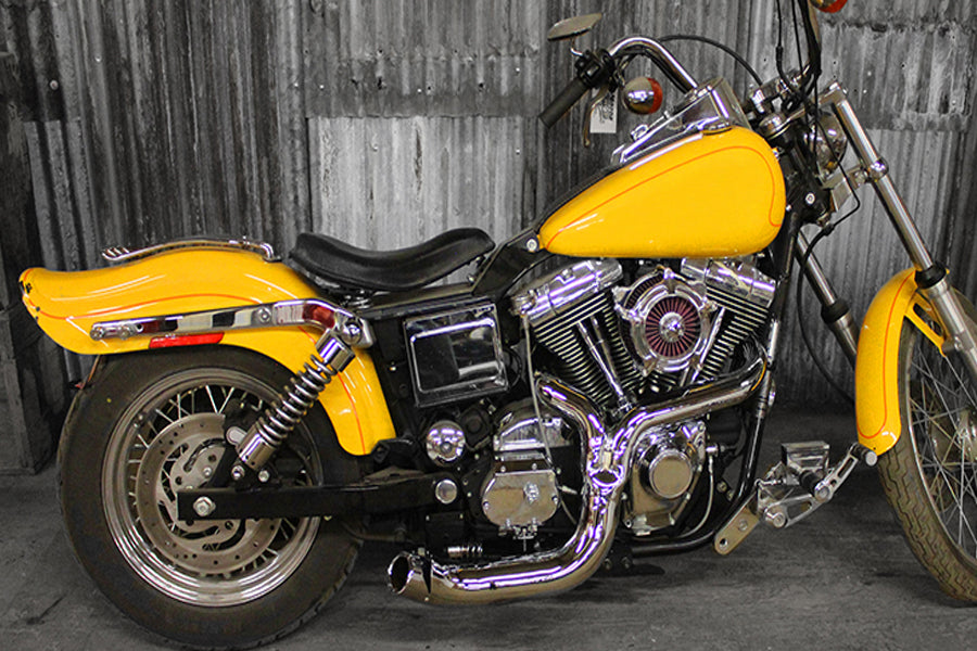 HARLEY TC-88 Lake Auspuffanlage Chrom Passend für 2007-2017 FLT, 2007-2016 FXST,