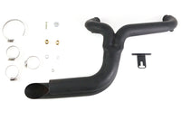 HARLEY 2-in-1 Auspuffkrümmer-Set schwarz, passend für 2007-2013 FLT,