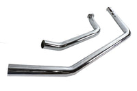 HARLEY Shovelhead Auspuffkrümmer-Set Upsweep Chrom passend für 1971-1984 FX,