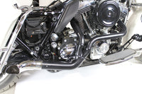 HARLEY 2-in-1 Krümmer-Set schwarz, passend für 2007-2016 FLT,