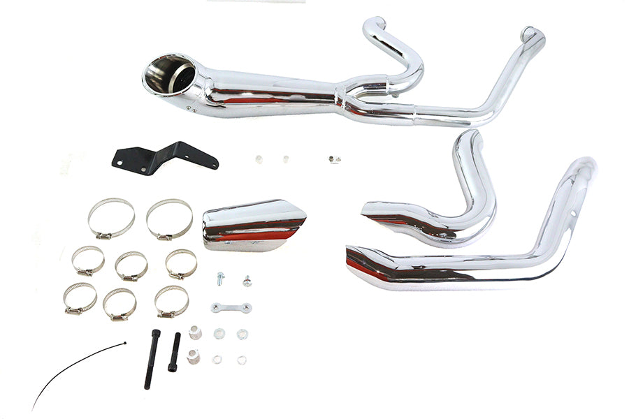 M8 2:1 Exhaust Header Set Chrome