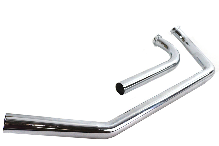 HARLEY Shovelhead Upsweep Headerrohr-Set Chrom Passend für 1966-1984 FL,