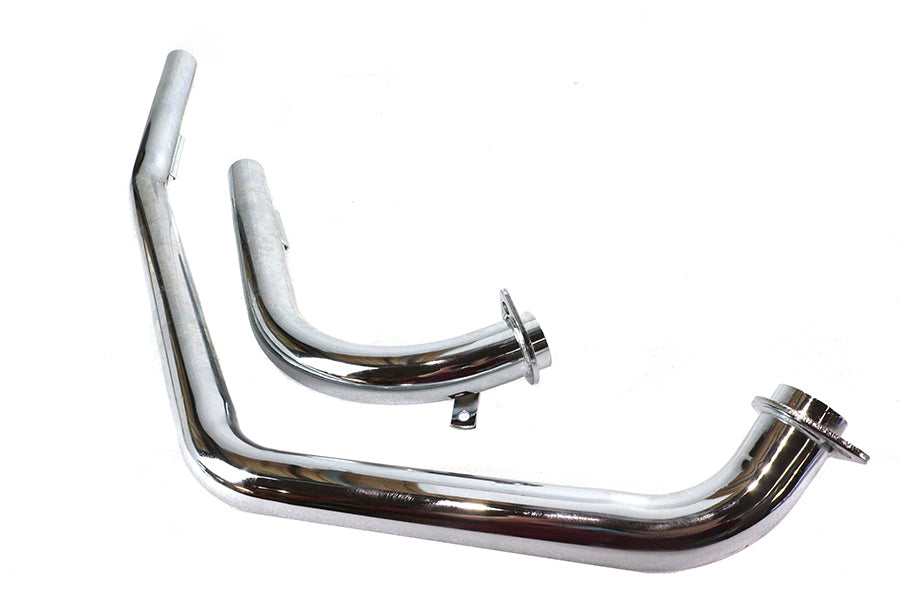 HARLEY Shovelhead Upsweep Headerrohr-Set Chrom Passend für 1966-1984 FL,