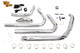 HARLEY Wyatt Gatling Dresser True Dual Exhaust Set fits 2010-2016 FLT,