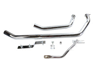 HARLEY gestapeltes Upsweep-Krümmer-Set passend für 1971–1984 FL, 1973–1984 FX,