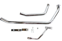 HARLEY gestapeltes Upsweep-Krümmer-Set passend für 1971–1984 FL, 1973–1984 FX,