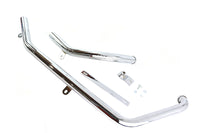 HARLEY Auspuffkrümmer-Set Chrom passend für 1986-2017 FXST,