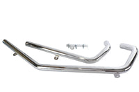 HARLEY Upsweep XL Krümmer Set starr, 1957-84 Passt 1957-1978 XL, Starrrahmen 1980-1985 XL, Starrrahmen