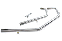 HARLEY Upsweep XL Krümmer Set starr, 1957-84 Passt 1957-1978 XL, Starrrahmen 1980-1985 XL, Starrrahmen