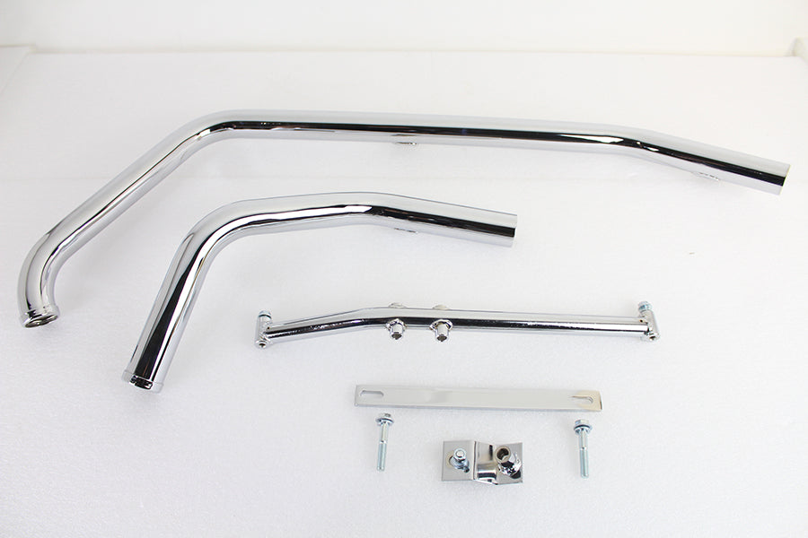 HARLEY Auspuffkrümmer-Set Chrom, passend für 1995-1999 FXST,
