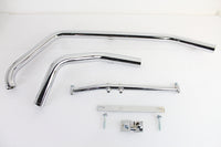 HARLEY Auspuffkrümmer-Set Chrom, passend für 1995-1999 FXST,