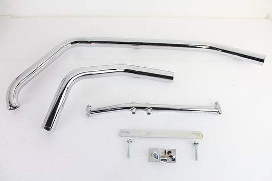 HARLEY Auspuffkrümmer-Set Chrom, passend für 1995-1999 FXST,