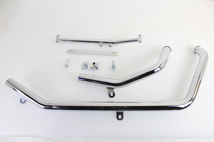 HARLEY Auspuffkrümmer-Set Chrom, passend für 1995-1999 FXST,