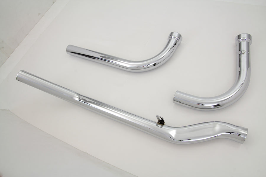 HARLEY Panhead Upsweep Auspuffkrümmer-Set passend für 1948-1957 FL,