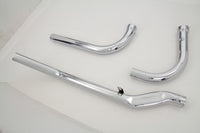 HARLEY Panhead Upsweep Auspuffkrümmer-Set passend für 1948-1957 FL,