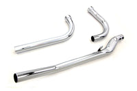 HARLEY Panhead Upsweep Auspuffkrümmer-Set passend für 1948-1957 FL,