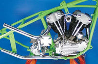 HARLEY Auspuffkrümmer Set Upsweep Passend für 1941-1947 FL,