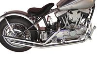HARLEY Auspuff Drag Pipe Set Slash Cut passend für 1957-1978 XL, 1980-1985 XL,