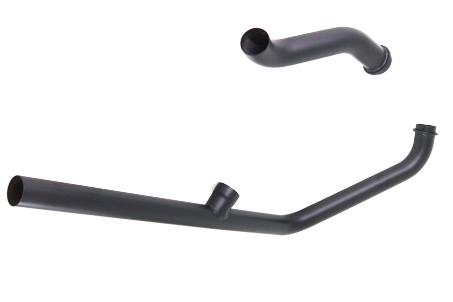 HARLEY Kick- oder Elektro-Auspuffkrümmer-Kit, schwarz, passend für 1970-1984 FL,
