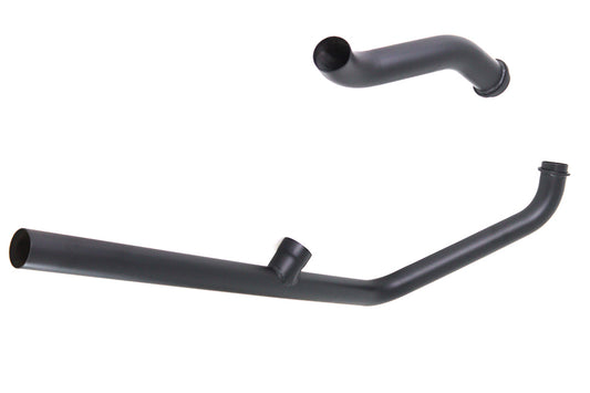 HARLEY Kick- oder Elektro-Auspuffkrümmer-Kit, schwarz, passend für 1970-1984 FL,