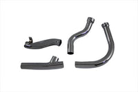 HARLEY 2-in-1 Auspuffkrümmer Chrom-Header-Set passend für 1948-1957 FL,