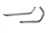 HARLEY Auspuff Drag Pipe Set Slash Cut passend für 1957-1978 XL, 1980-1985 XL,