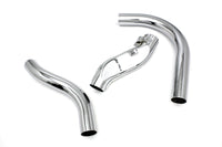 HARLEY Knucklehead Auspuffkrümmer Chrom Passend für 1936-1940 EL, 1941-1947 FL,