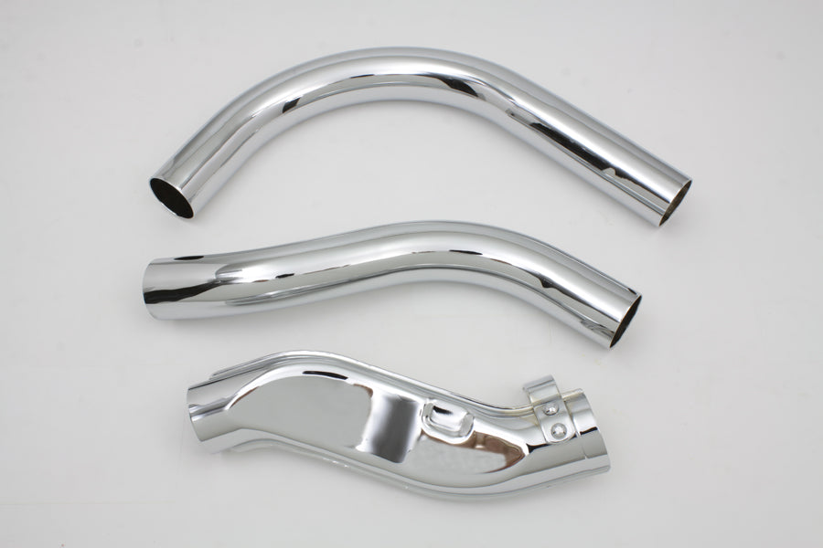 HARLEY Knucklehead Auspuffkrümmer Chrom Passend für 1936-1940 EL, 1941-1947 FL,
