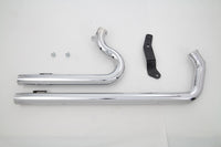 HARLEY XL Shotgun Auspuffanlage Drag Pipe Set Chrom Passend für 2004-UP XL,