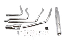 HARLEY M8 Ultima Dominator 2:1 Auspuffkrümmer-System Chrom passend für 2017-UP FLT,