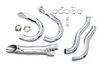 HARLEY Chrom 2-in-1 Krümmer-Set Passt für 1970-1984 FL, 1971-1984 FX,