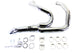 HARLEY Wyatt Gatling 1-3/4 inch 2 into 1 Exhaust Header Set Chrome fits 2014-UP XL,