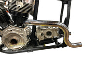 HARLEY Dual Crossover Chrom-Auspuffanlage passend für 1970–1984 FL,