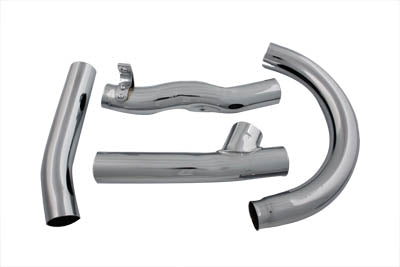 HARLEY Auspuffanlage Chrom Passend für 1941-1948 UL,   1941-1948 ULH,