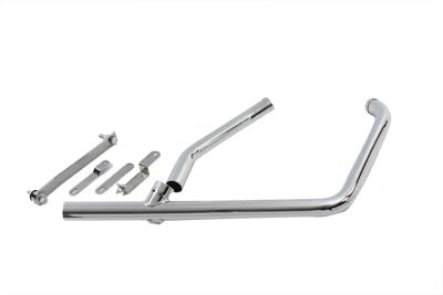 HARLEY 2-in-1 Auspuffkrümmer Chrom, passend für 1984-1994 FXR, 1984-1994 FXRS,