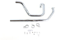 HARLEY True Dual Auspuffkrümmer-Set passend für 1970-1984 FL,