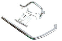 HARLEY Echte Doppelauspuffanlage Chrom passend für 2000-2006 FXST, 2000-2006 FLST,