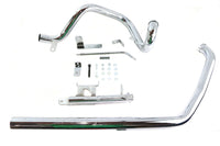 HARLEY Echte Doppelauspuffanlage Chrom passend für 2000-2006 FXST, 2000-2006 FLST,