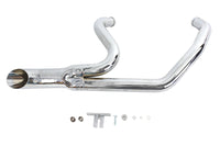 HARLEY Wyatt Gatling Butte Auspuffanlage Chrom Passend für 2006-UP FLT,