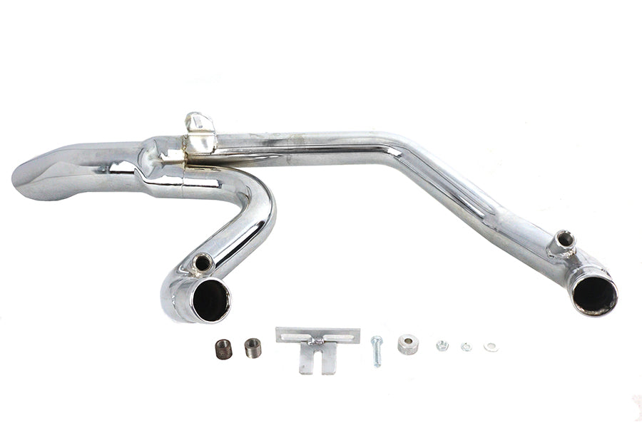 HARLEY Wyatt Gatling Butte Auspuffanlage Chrom Passend für 2006-UP FLT,