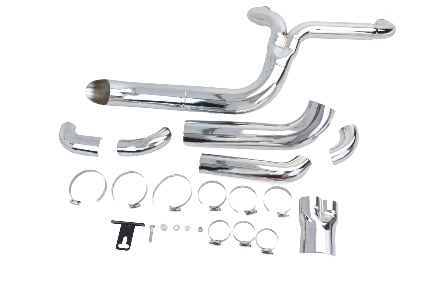 HARLEY Speedster 1-3/4 Zoll 2-in-1 Auspuffkrümmer-Set Chrom Passend für 1996-2006 FLT,