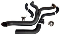 HARLEY Speedster 1-3/4 Zoll 2-in-1 Auspuffkrümmer Set Schwarz, passend für 1996-2006 FLT,