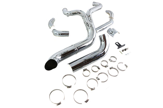 HARLEY Speedster 1-3/4 Zoll 2-in-1 Krümmer-Set Chrom Passend für 2007-2016 FLT,